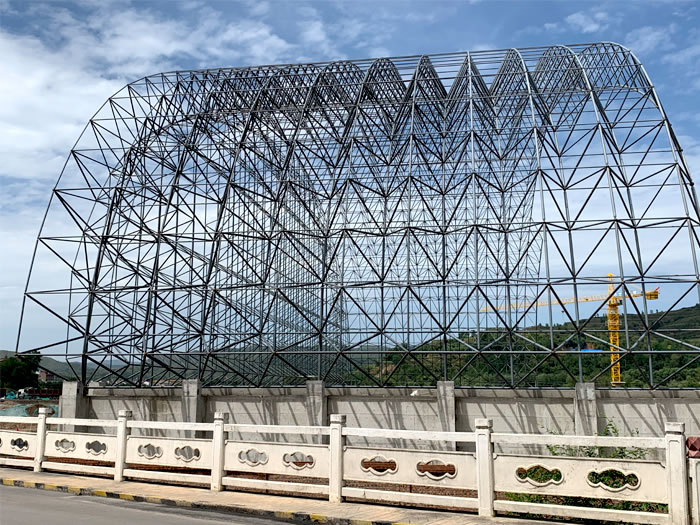 邵武山寨矿储煤棚网架